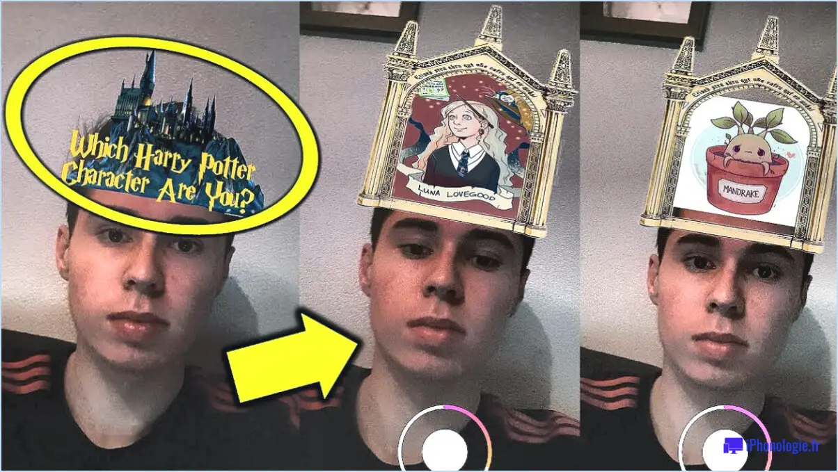 Comment obtenir le filtre Harry Potter sur Instagram?