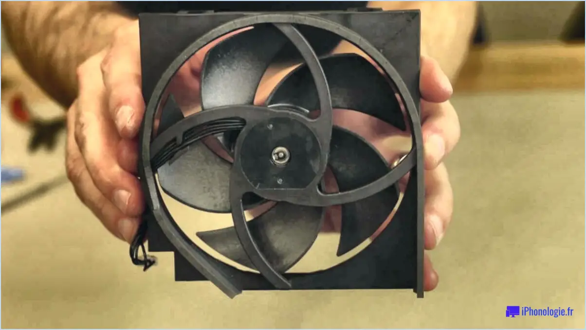 Comment réparer le ventilateur de la xbox one?