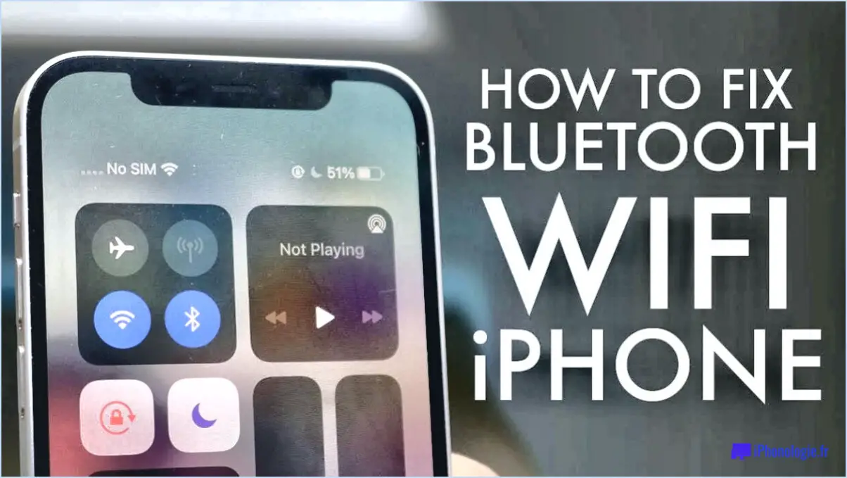 Comment réparer les problèmes de bluetooth ios 12 iphone?