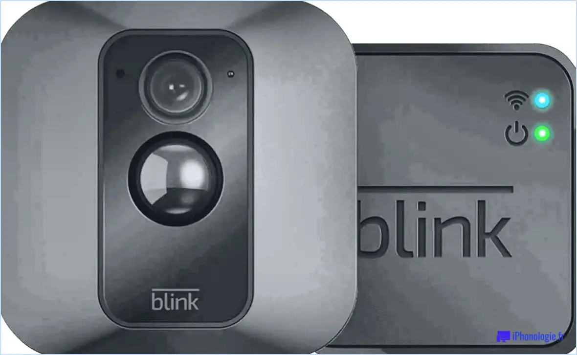 Comment résoudre le problème de l'échec de la vignette de l'appareil photo blink?