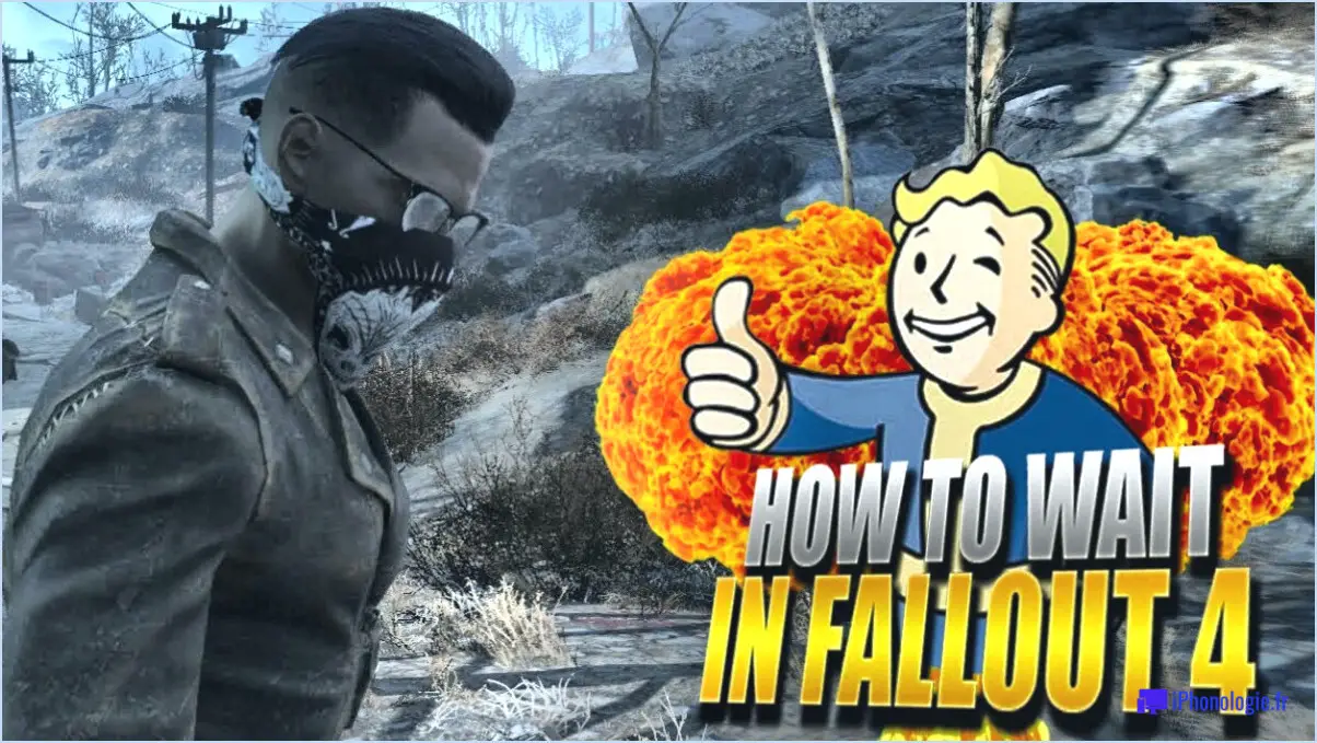 Fallout 4 ps4 comment attendre?
