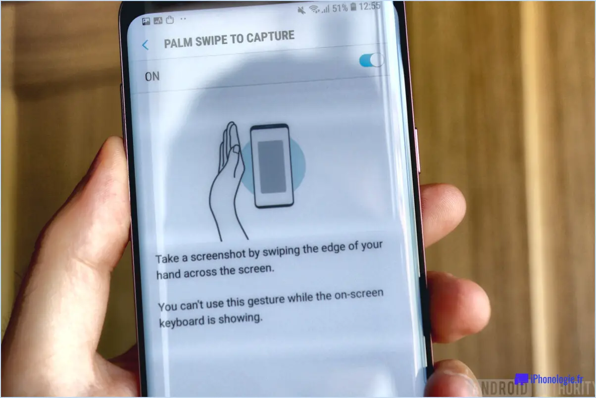 Galaxy S9 : comment faire une capture d'écran?