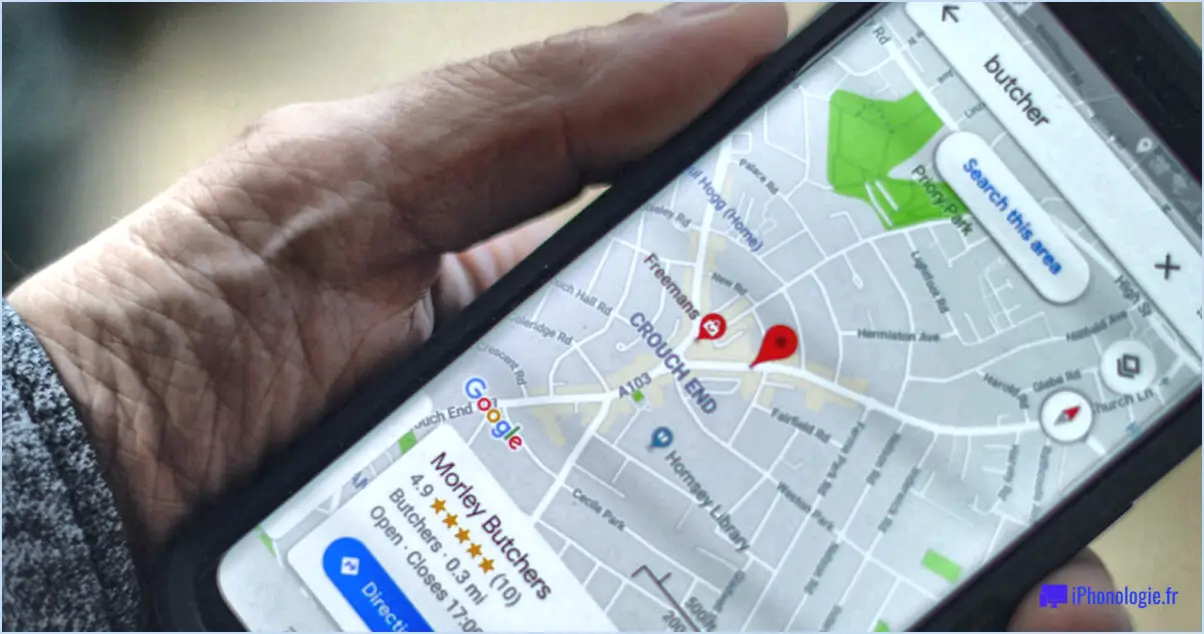 Google Maps : Comment déposer une épingle de localisation sur la carte?