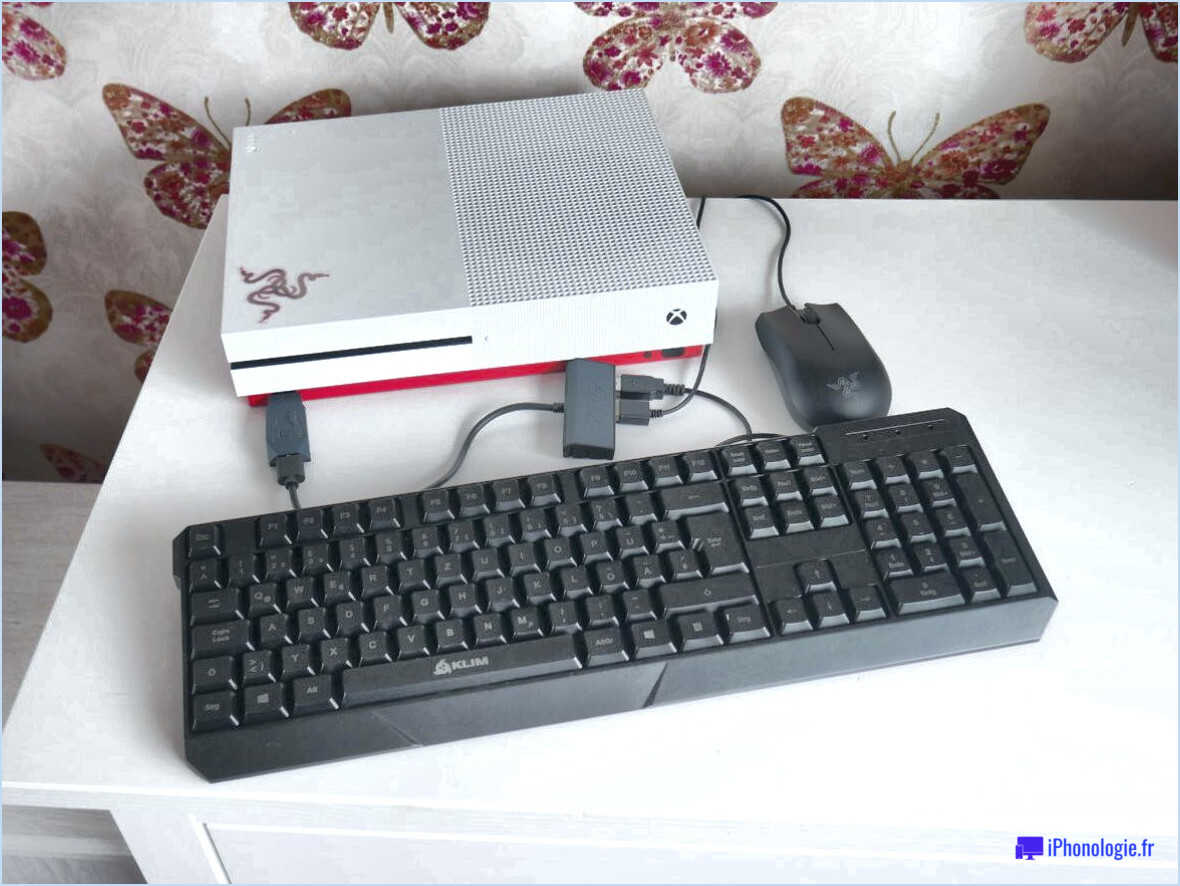 Le jeu de la souris et du clavier est-il compatible avec le jeu de la souris et du clavier sur xbox?
