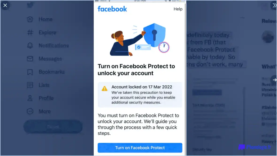 Comment débloquer un compte Facebook (2023), Réparez votre compte a été  verrouillé Facebook