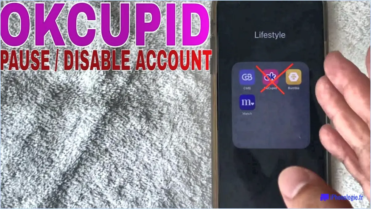 Peut-on cacher un profil OkCupid?