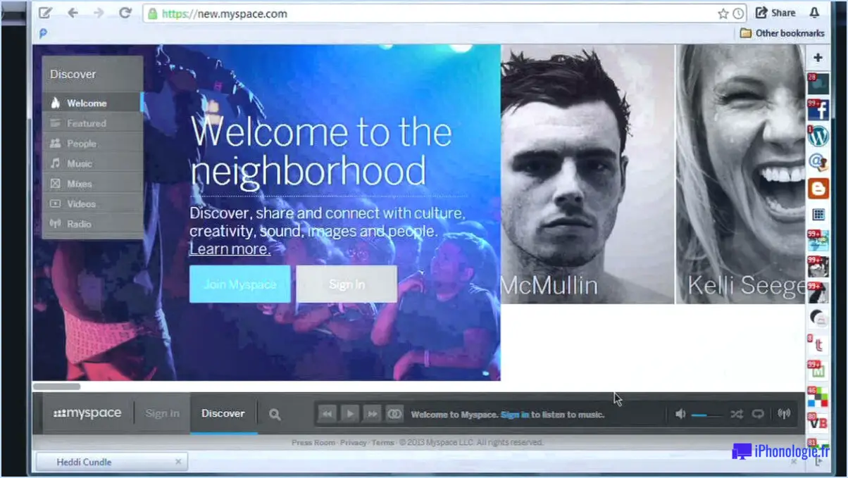Pouvez-vous accéder à votre ancien Myspace?