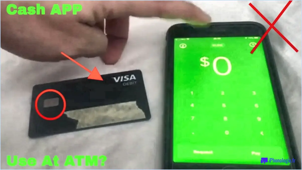 Quels sont les distributeurs automatiques de billets compatibles avec Cash App?