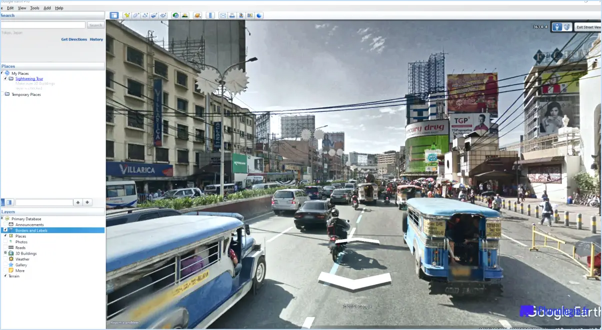 Réparer Google Maps qui n'affiche pas Street View?