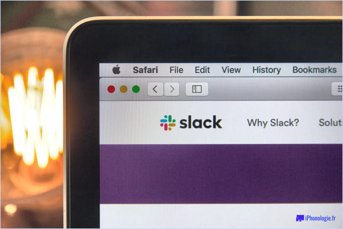Slack : Configurer Qu'advient-il des notifications lorsque vous n'êtes pas actif sur le bureau?