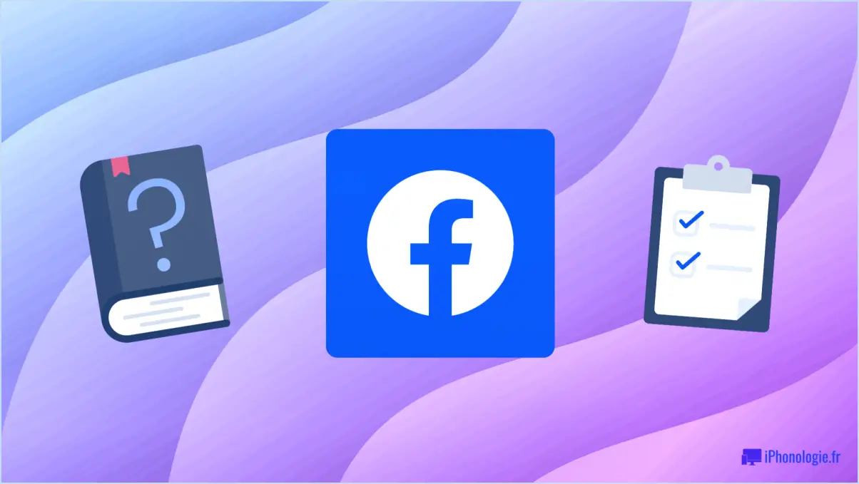 Comment supprimer les onglets sur la page facebook 2020?