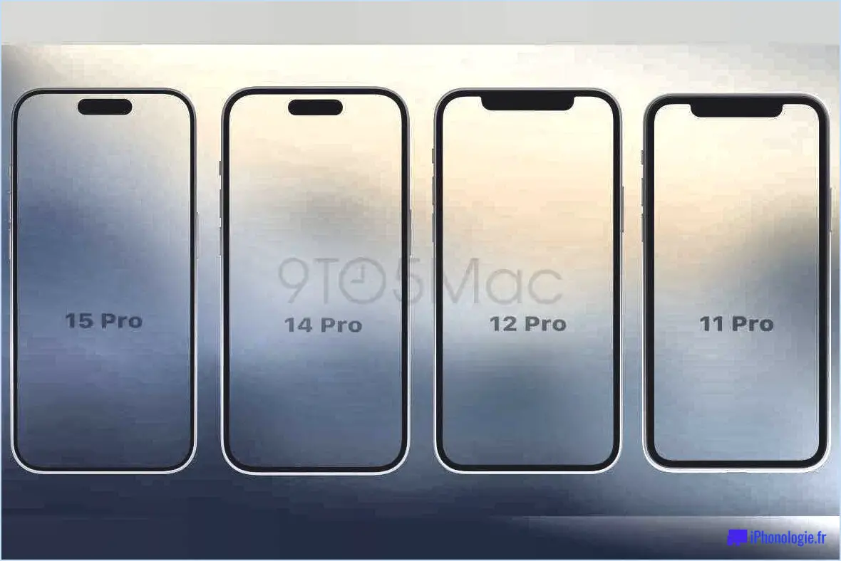 iPhone 15 pro bezels versus the iPhone 14 Pro, 12 Pro, 11 Pro