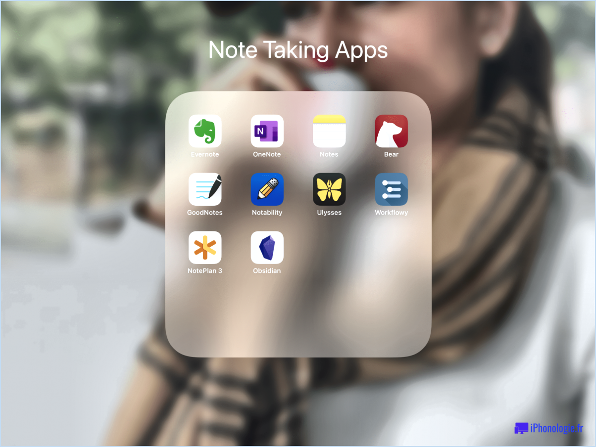 4 applications de notes gratuites pour iPadOS?