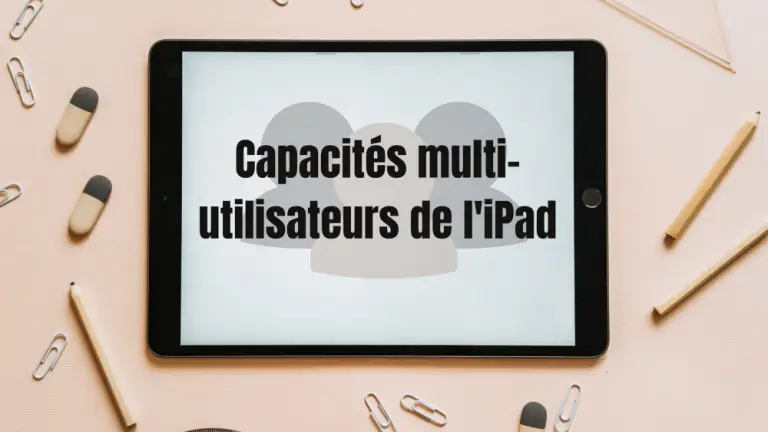 Capacités multi-utilisateurs de l'iPad: Maximiser les Expériences Partagées