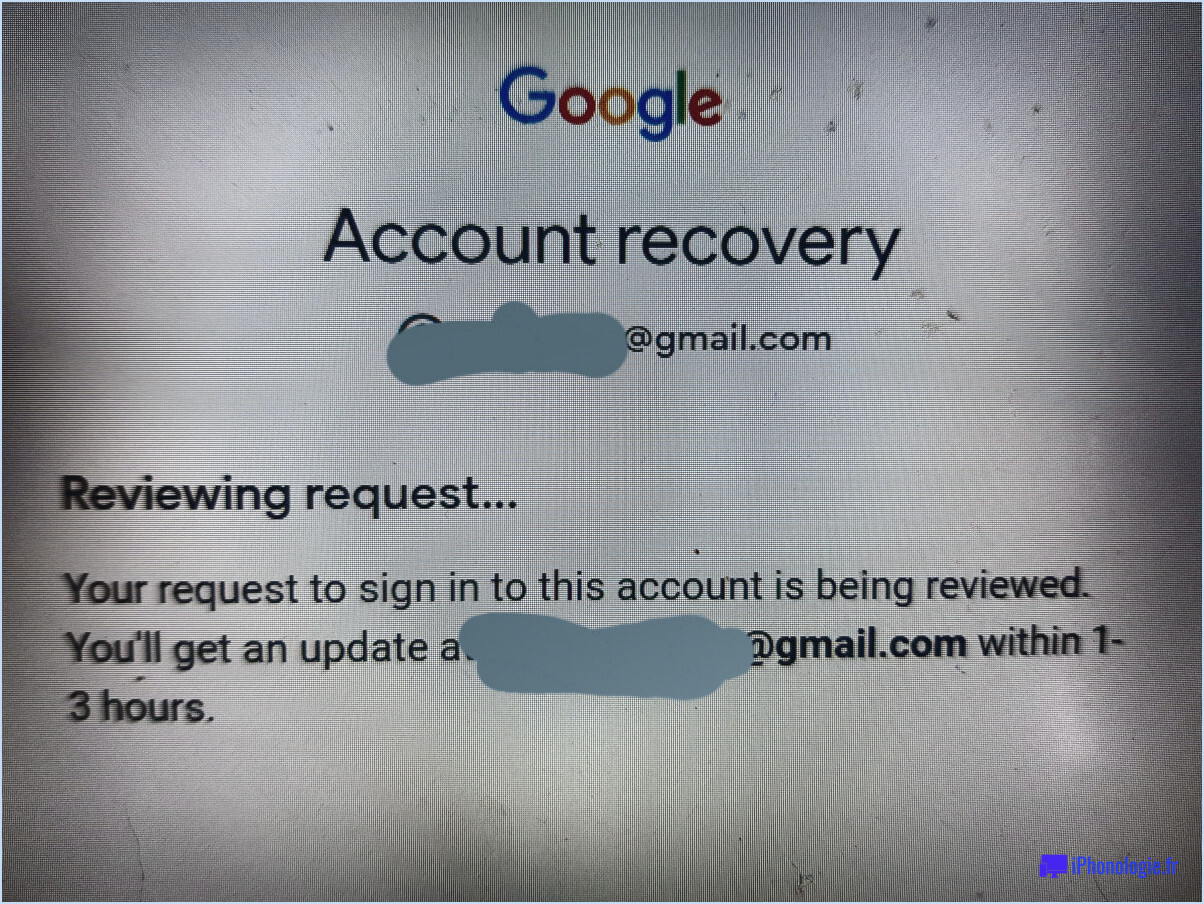 Combien de temps après la suppression d'un compte Gmail celui-ci est-il disponible?