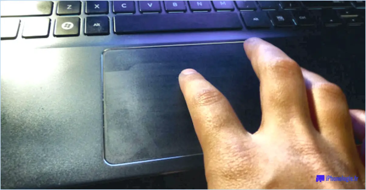 Comment activer ou désactiver les gestes du pavé tactile sous windows 8?