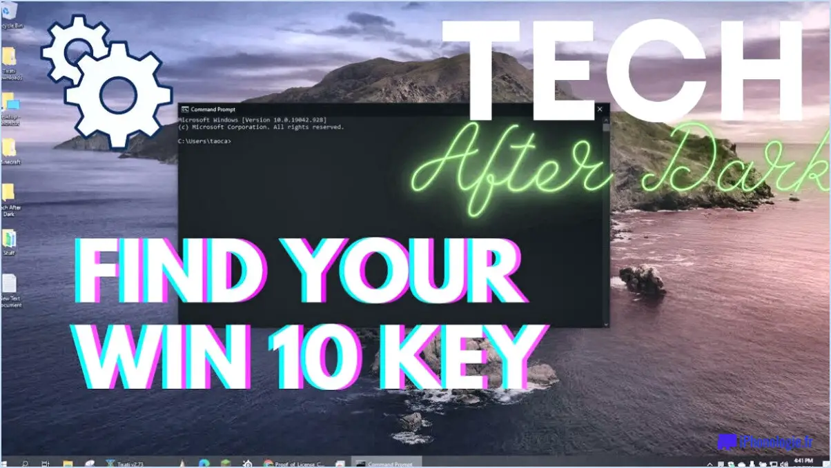Comment afficher votre clé de produit windows 10 avec belarc advisor?