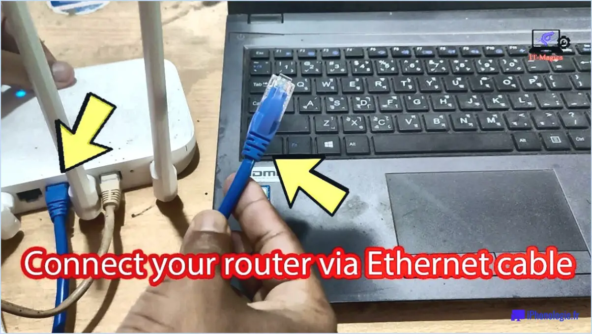 Comment ajouter une connexion ethernet à votre ordinateur portable?