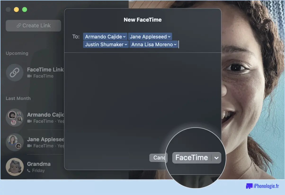 Comment changer de compte FaceTime sur Mac?