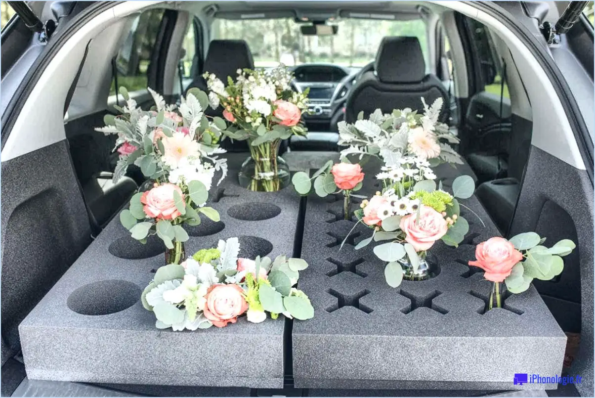 Comment conserver la fraîcheur des fleurs dans une voiture chaude?