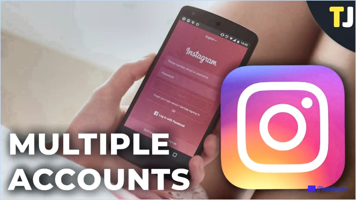 Comment créer un deuxième compte instagram sur iphone?