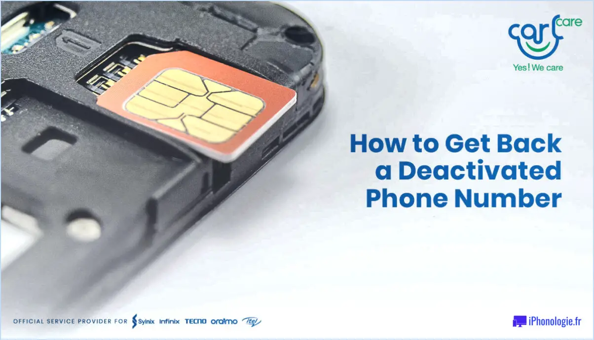 Comment désactiver un téléphone?