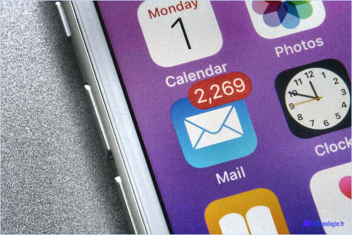 Comment empêcher les courriels d'aller dans les courriers indésirables de l'iPhone?