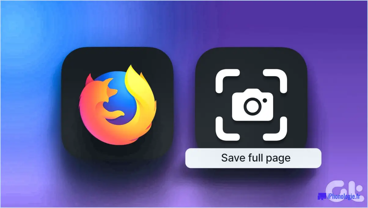 Comment faire une capture d'écran avec défilement sur Firefox et Chrome?