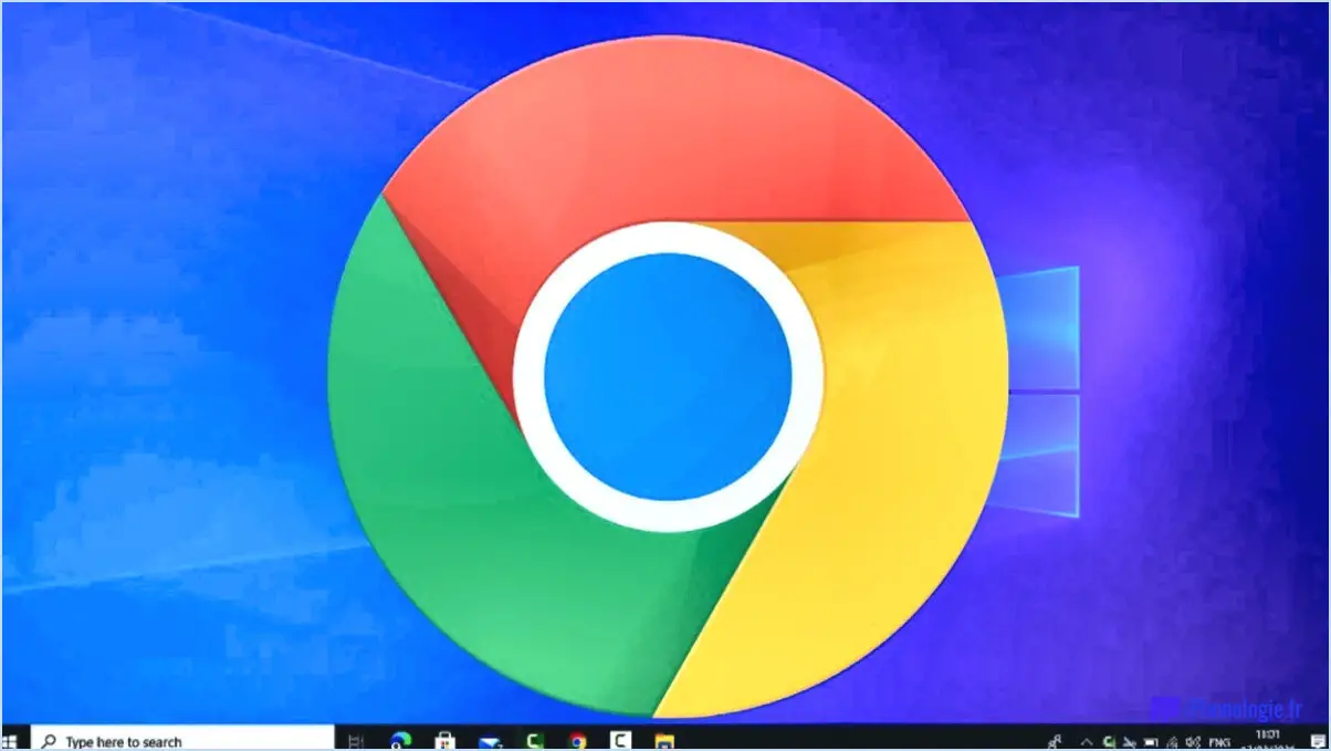 Comment installer google chrome sur windows 10?