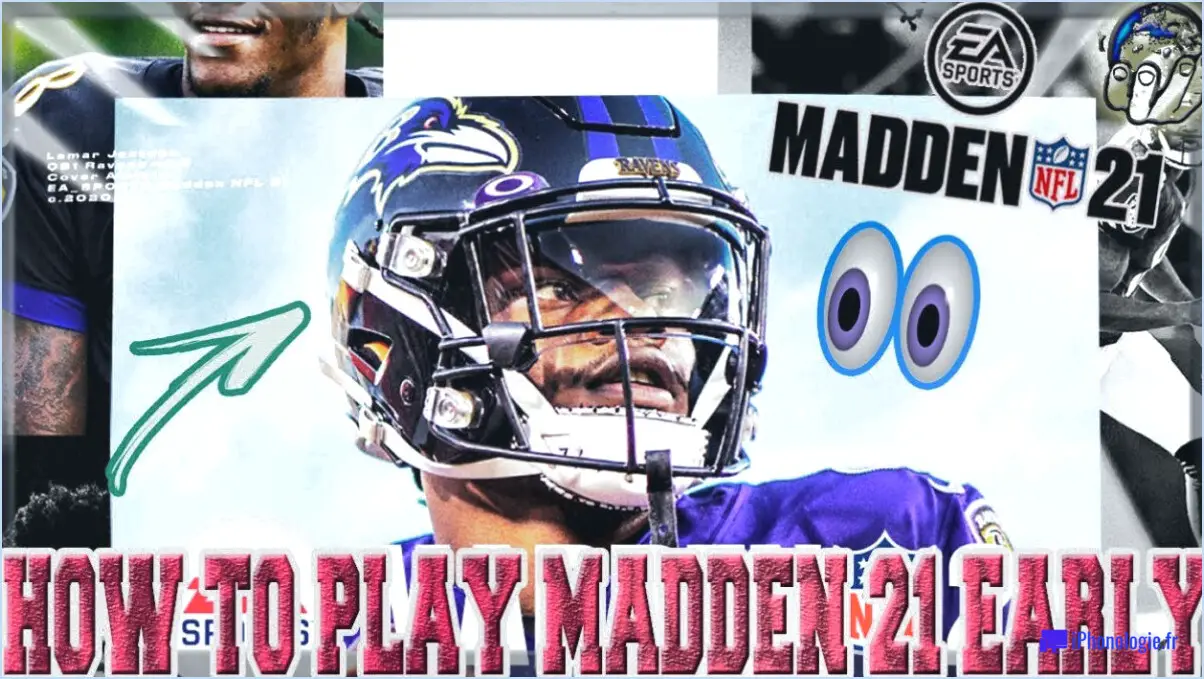 Comment jouer à madden 21 early ps4?