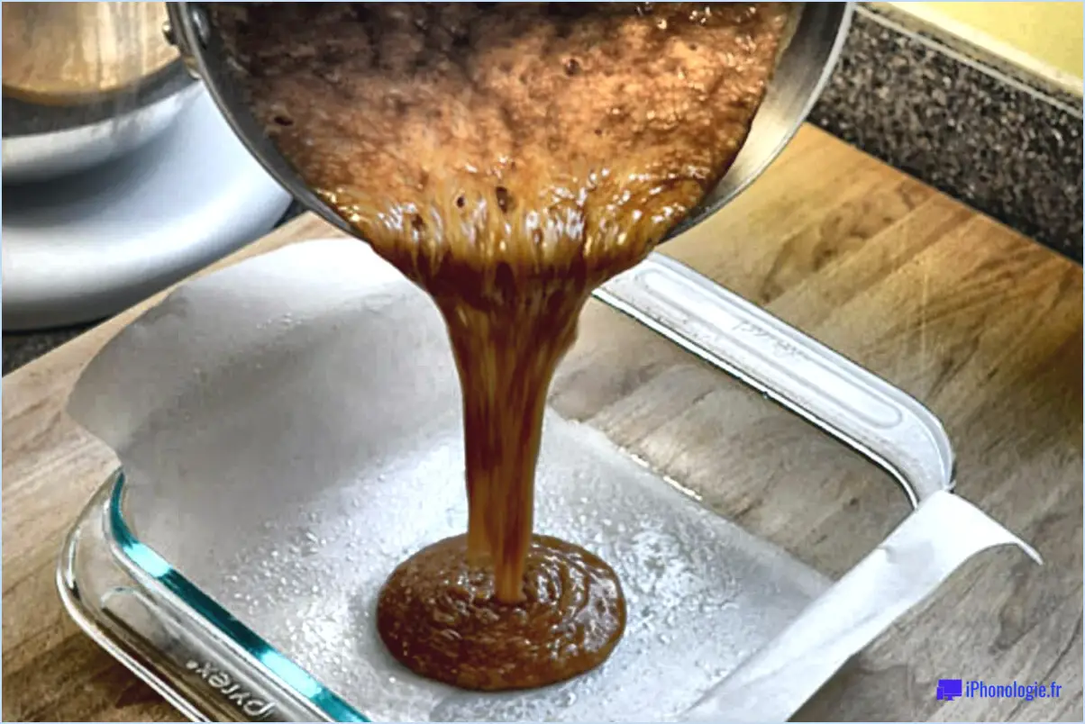 Comment nettoyer le sucre caramélisé de la poêle?