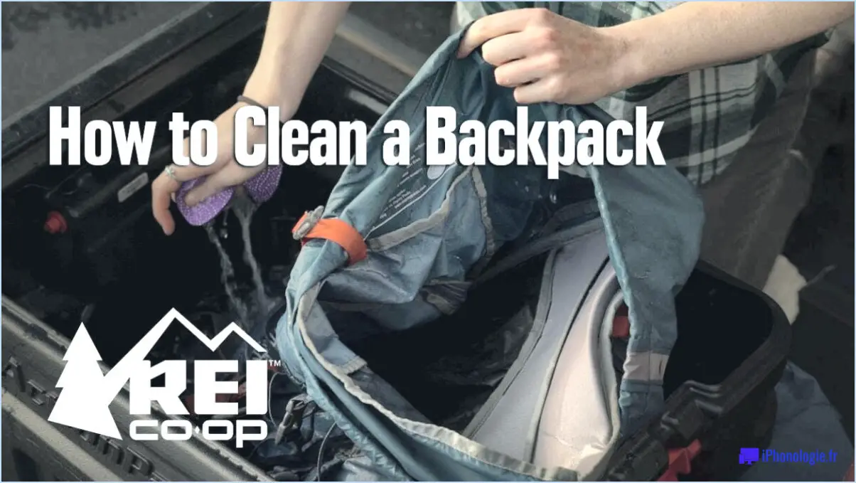 Comment nettoyer un sac à dos de randonnée?