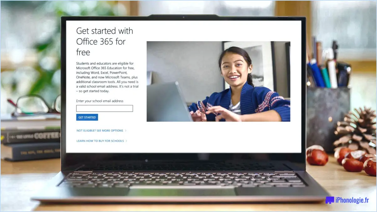 Comment obtenir Microsoft Office gratuitement pour les étudiants et les enseignants?