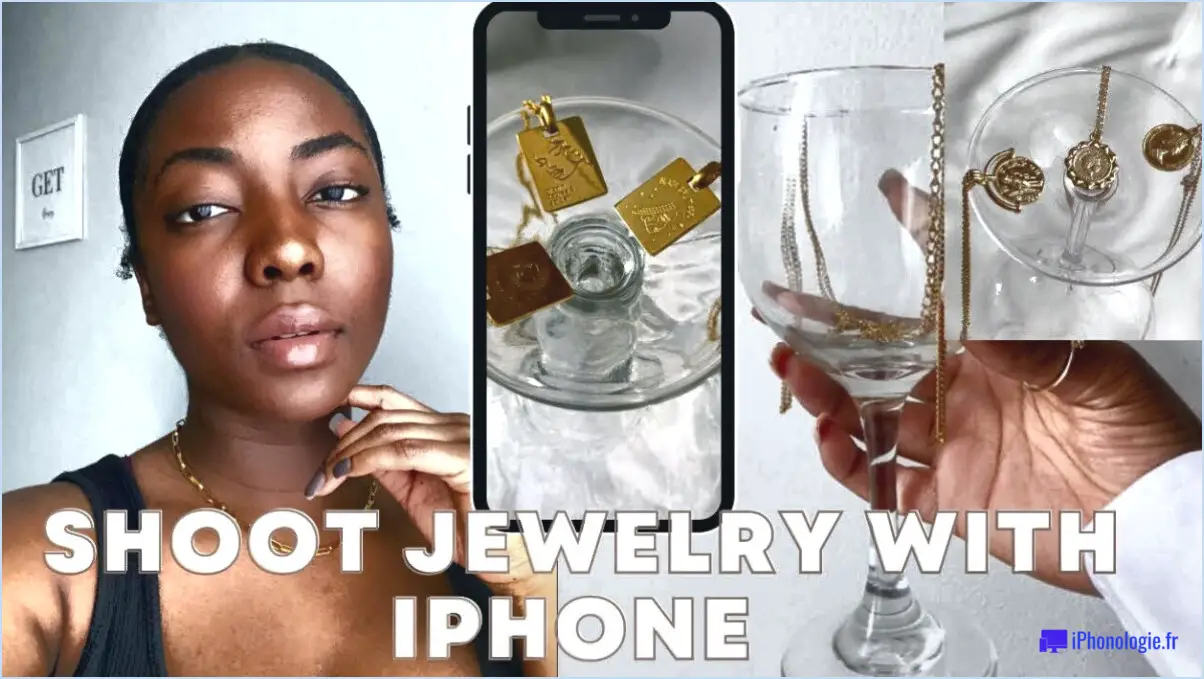 Comment photographier des bijoux avec l'iphone?