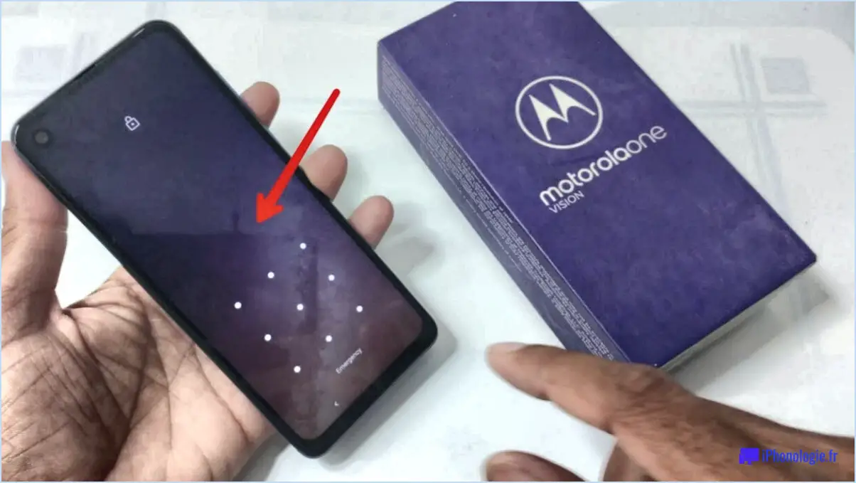 Comment réinitialiser un Smartphone Motorola One Vision?