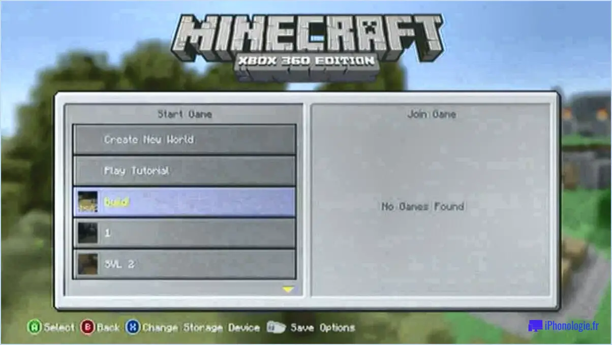 Comment se débarrasser de Xbox Live sur Minecraft?