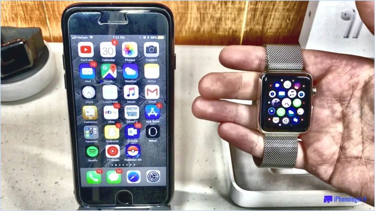 Comment supprimer un compte Apple Watch?