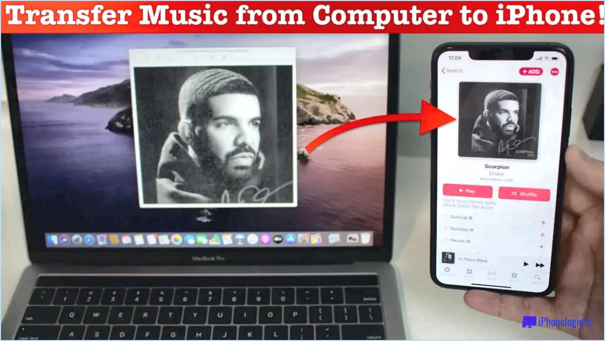 Comment transférer de la musique de l'ordinateur vers l'iphone 5s?