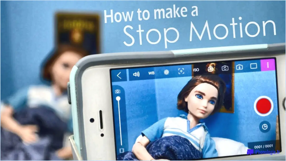 How to make a stop motion video on iphone?