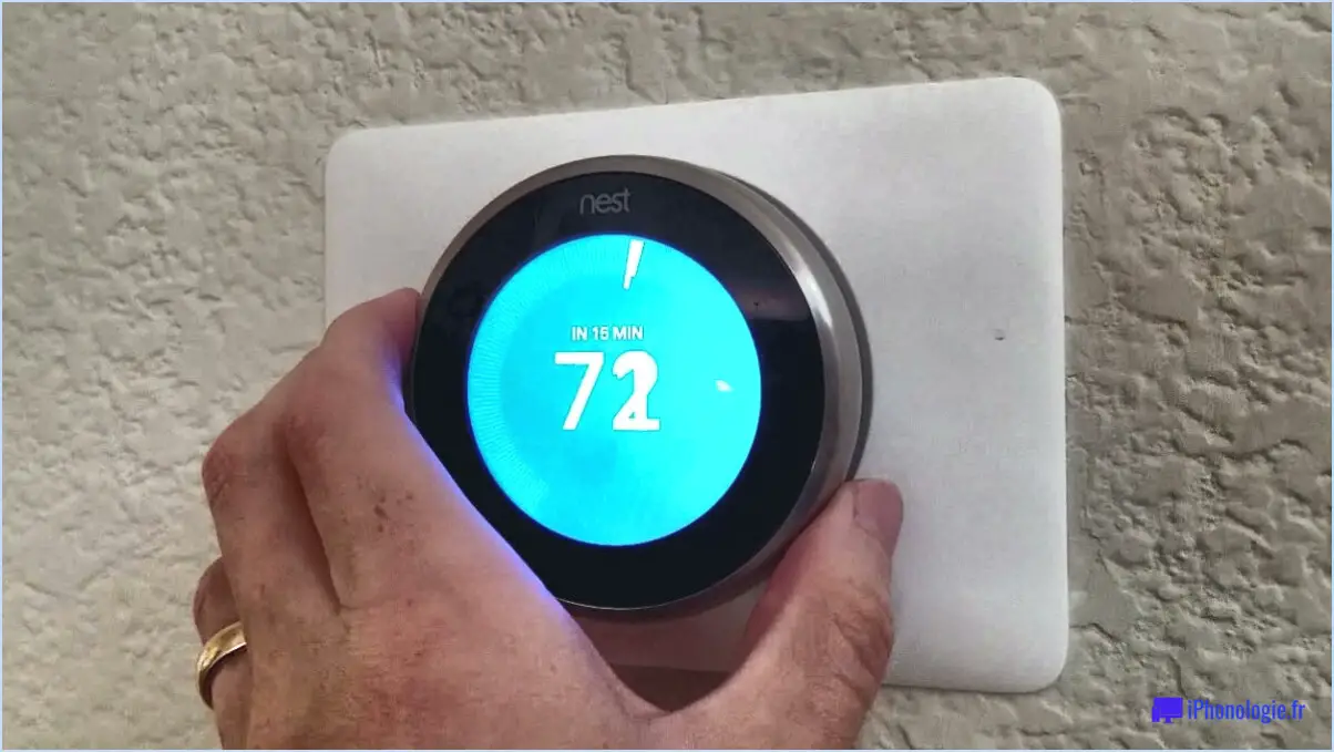 Le thermostat Nest a-t-il besoin d'une connexion wifi pour fonctionner?