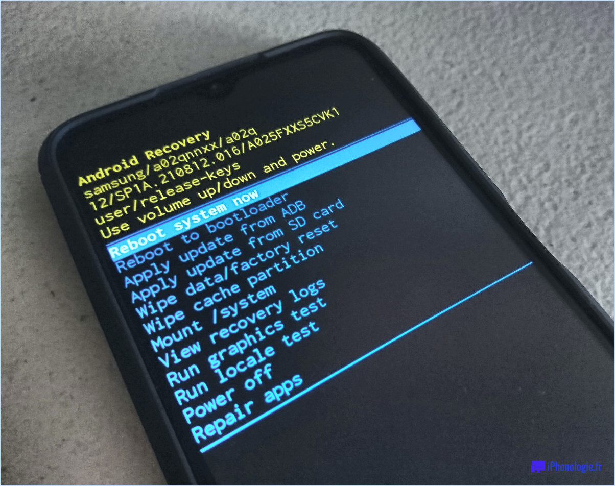 Mode de récupération android?