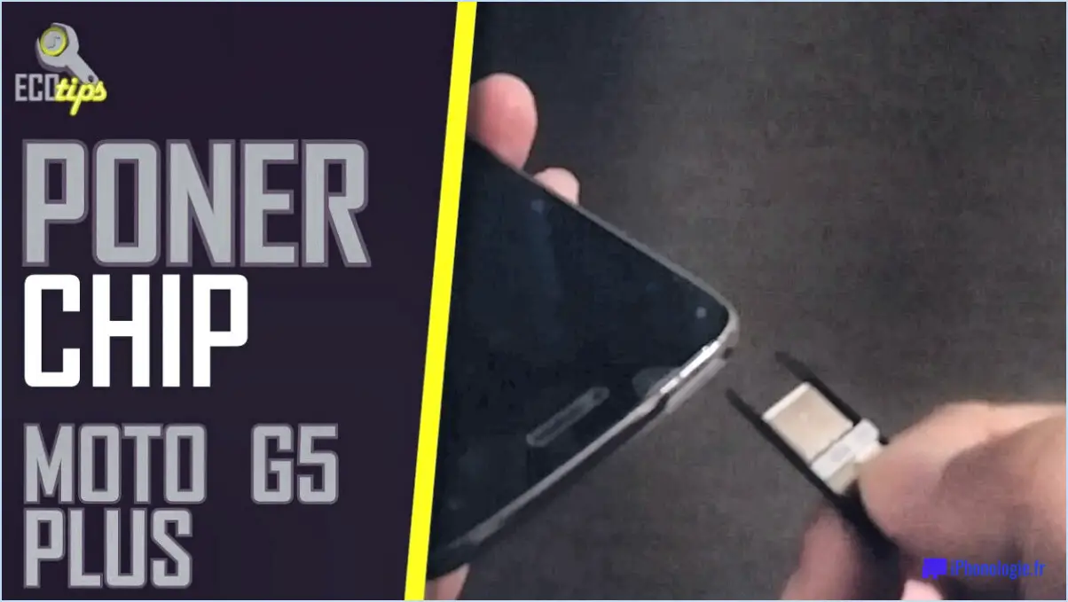 Moto G5 Plus : Insert & Remote SD/SIM Card Tray?