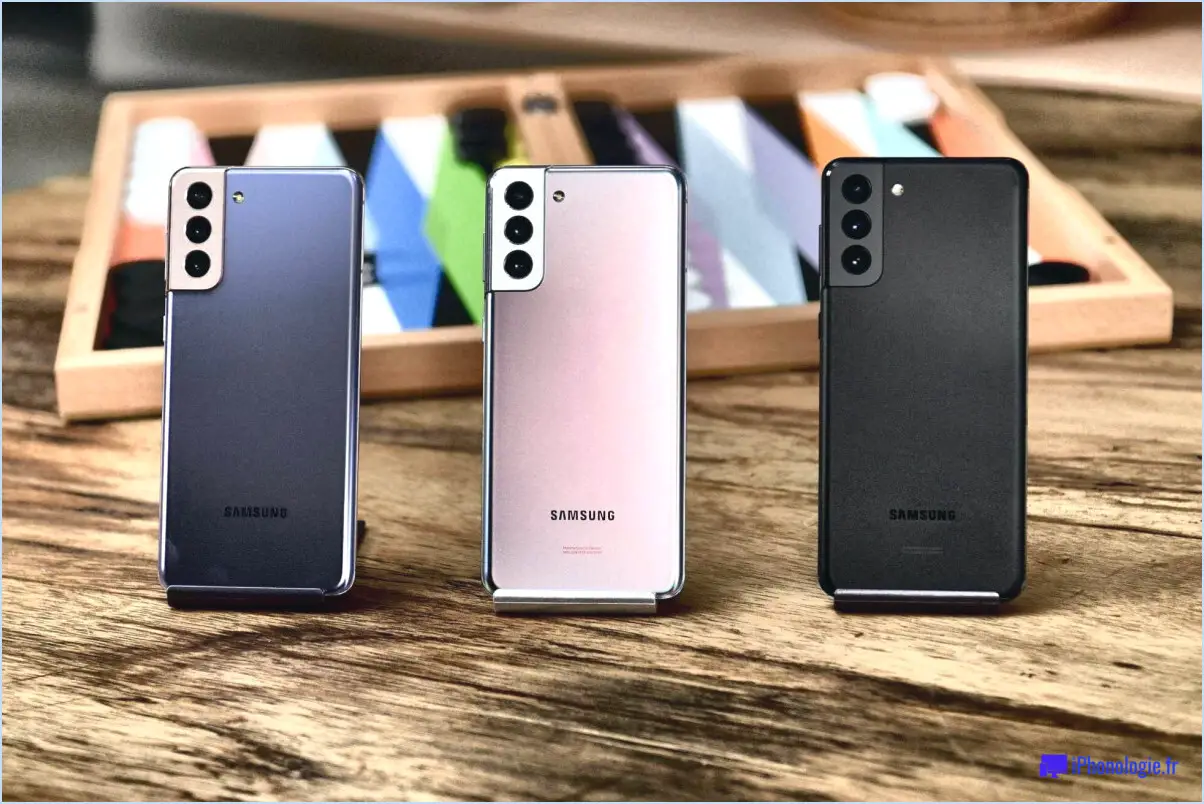 Samsung Galaxy S21 Plus : Comment se connecter ou quitter un réseau WiFi?