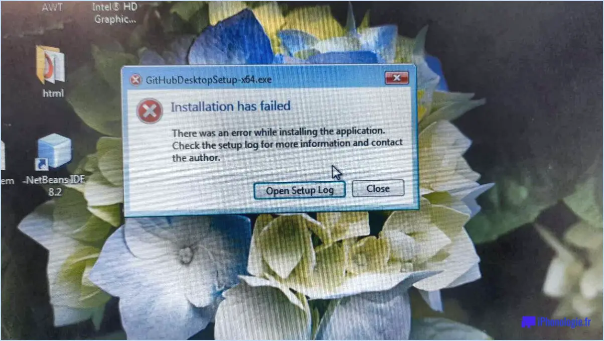 Whatsapp error installer has failed il y a eu une erreur lors de l'installation de l'application?