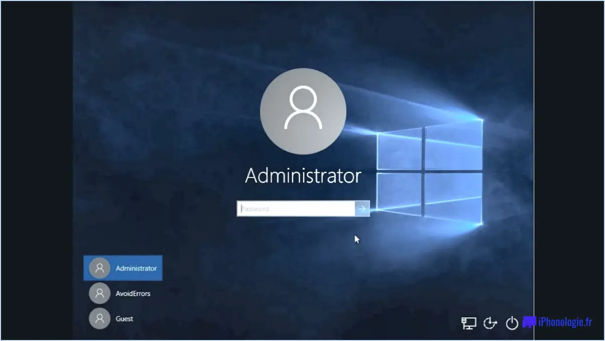 Activer ou désactiver le compte administrateur sur l'écran de connexion dans Windows 10?