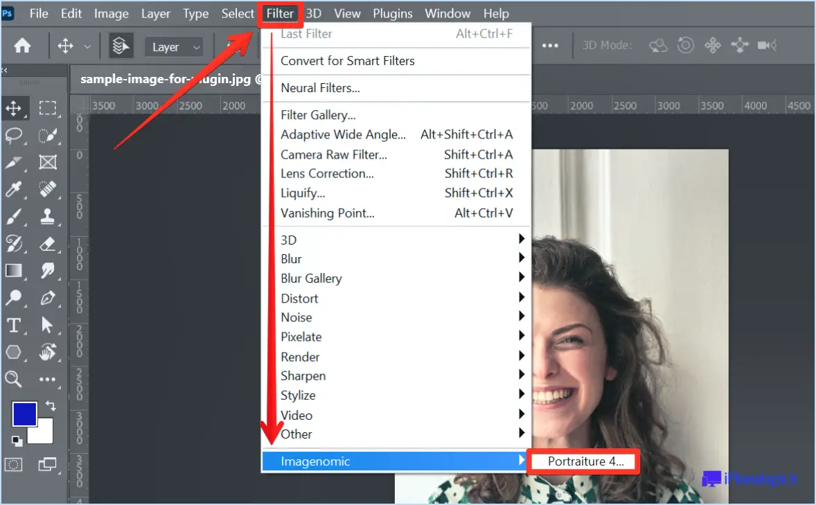 Comment ajouter des plugins à photoshop cc 2022?