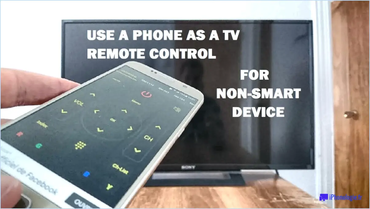 Comment controler samsung tv avec son telephone sans wifi?