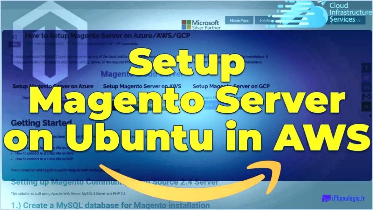 Comment installer magento 2 sur ubuntu 20 04 lts?