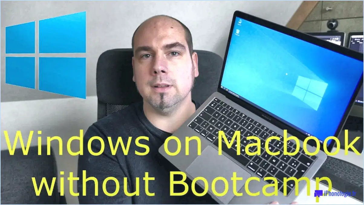 Comment installer windows 8.1 sur mac sans boot camp?