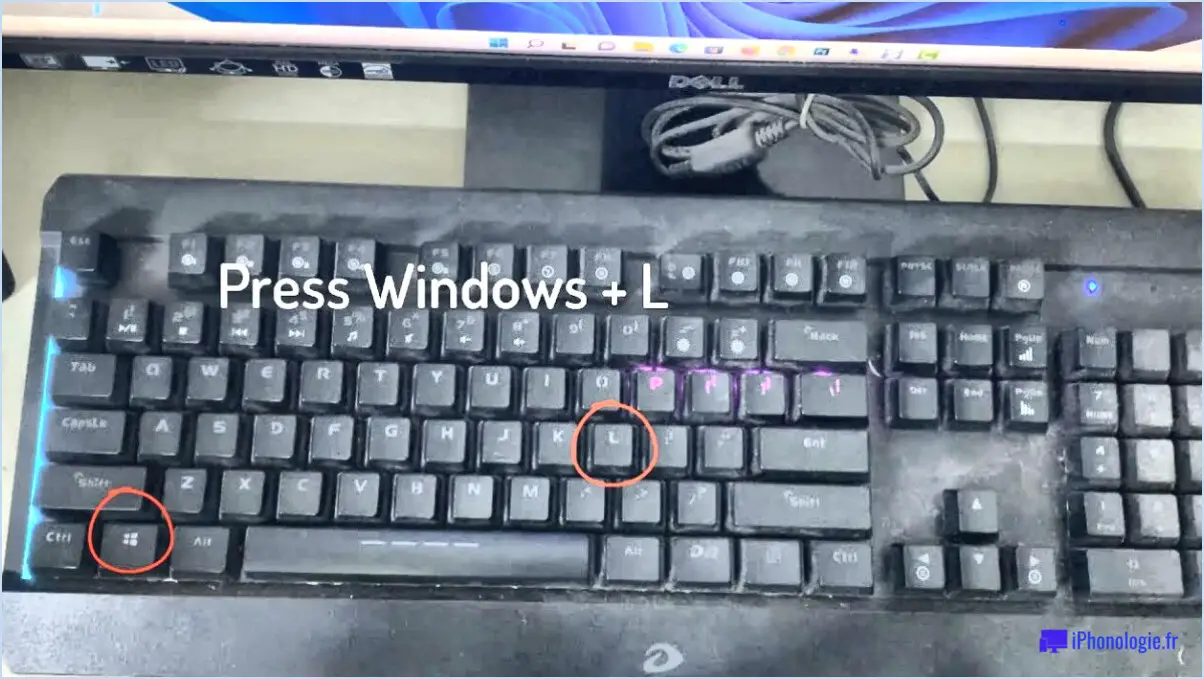 Comment mettre en veille mon ordinateur en utilisant le clavier windows 7?
